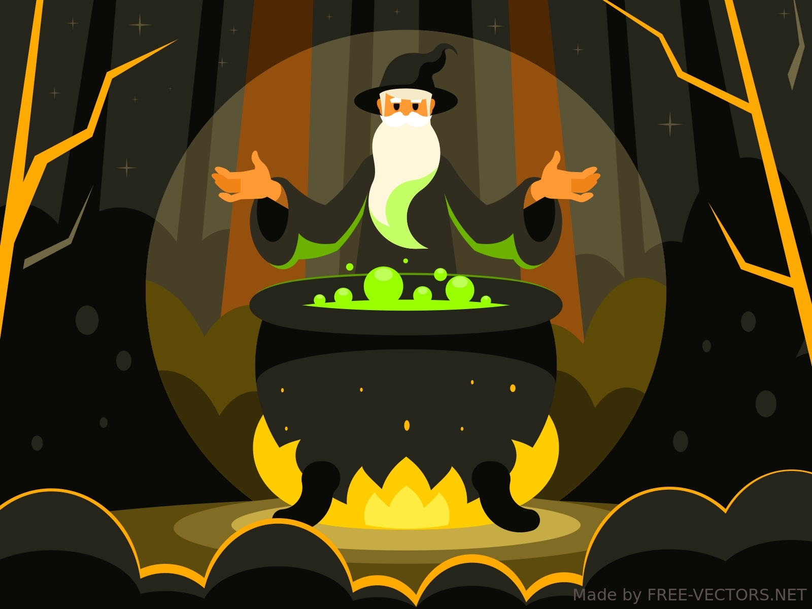 Wizard Vector Art & Graphics