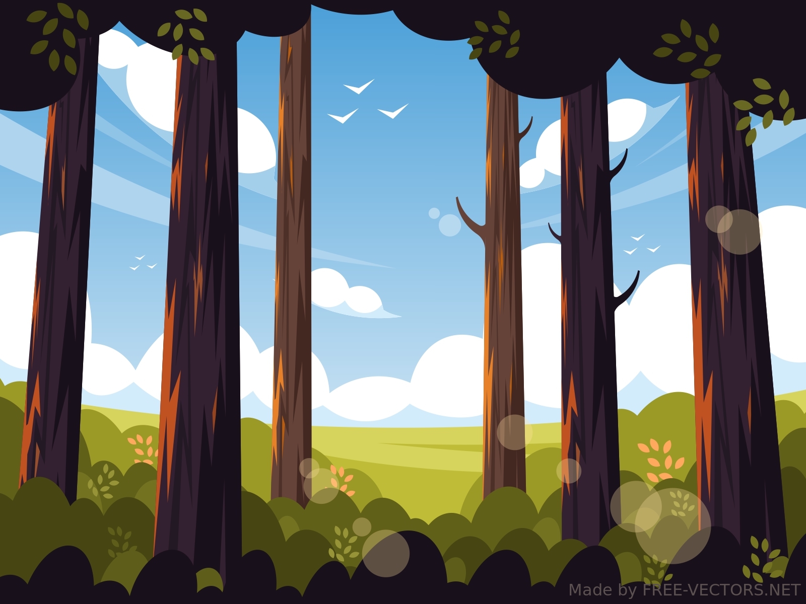 Forest vector